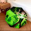 Ben 10  pattern, automatic folding umbrella, portable and foldable design, 8 ribs, a Christmas or birthday gift.