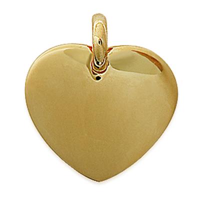 [D7388] - Gold Plated Pendant 'Love Révérence'