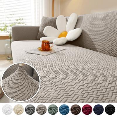 Elastische Sofabezüge für Wohnzimmer Couch Sessel Schutz Sofahussen Heimdekor 1/2/3/4 Sitzer L-förmig