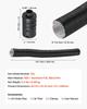 Diesel Heater Intake Pipe Kit, 25mm Car Air Parking Heater Ducting Pipe Hose Tube, Stretchable & Bendable Car Air Intake Filter Silencer Hose Pipes