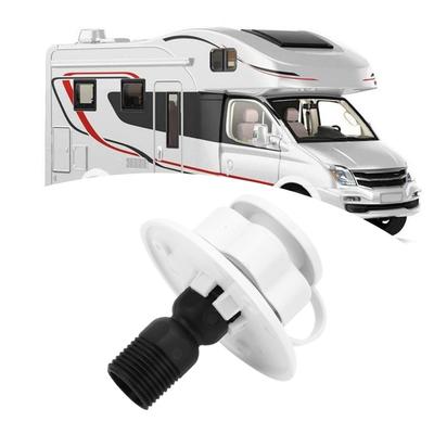 RV Accessories Stainless Steel Filter RV Water Fill Hatch Integrated Valve Water Inlet Hatch Gravity Water Inlet Camper