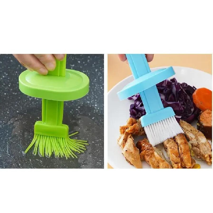 2 Piece Grill Brush Japanese Oil Brush High Temperature Resistant Cuisine Kitchen Household Baking With Bottle Brush