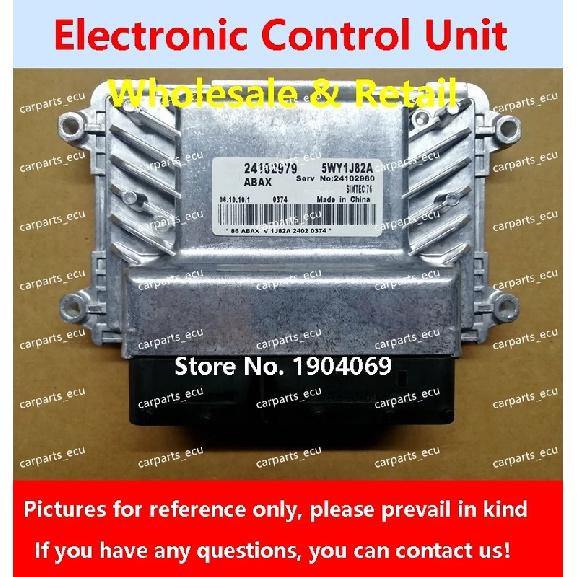 ECU Chevrolet Cruze Car Engine Computer Board Electronic Control Unit For 24100628 5WY1J72A/24101734 5WY1J45A/24102979 5WY1J82A