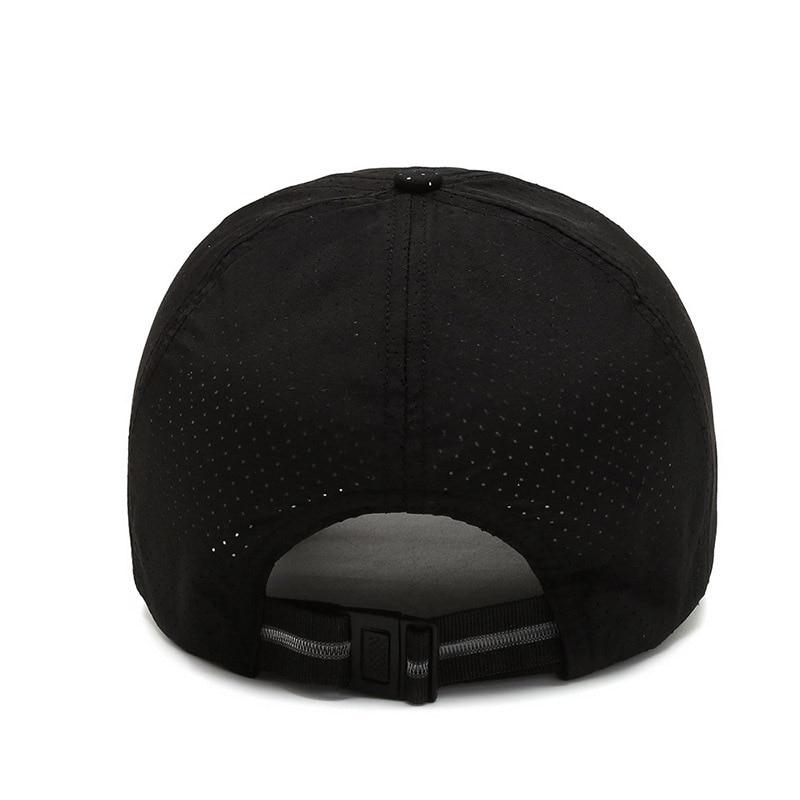 Northwood Breathable Sports Summer Cap Women Mens Baseball Caps Holes Fast Dry Sun Hats Hip Hop Snapback Trucker Cap