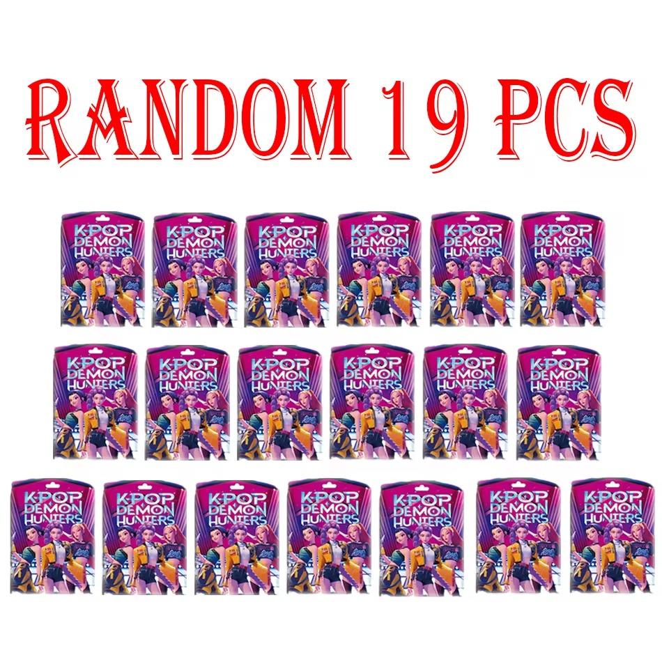 24pcs Random Blind Box 5-12cmAnime KPop Demon Hunters Girl Group RUMI MIRA ZOEY Figure Action Pvc Model Toys Ornaments Gifts