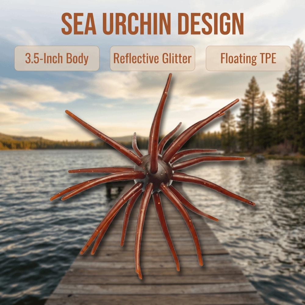 25PCS Floating Tentacle Bait 3.5 Inch Fishing Lures Lifelike Creature Bait  Bass Fishing