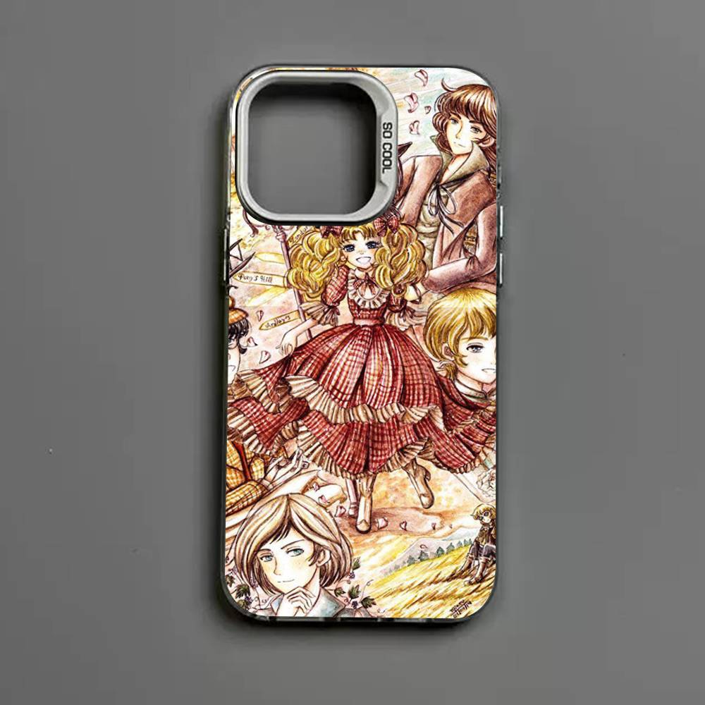 Manga Candy For IPhone 17 16 15 14 13 12 11 Pro Max Plus Matte Color Back Phone Cover