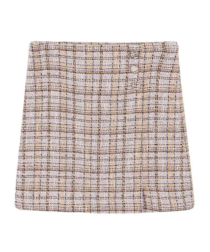 MESENSE Tweed Mini Skirt_Mb13Skm104Z