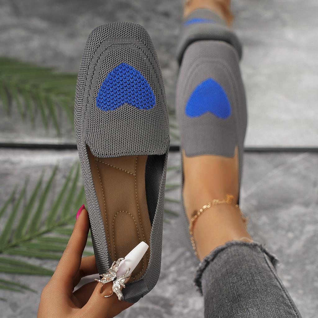 2025 Women's Summer New Large Flat Comfortable Mesh Casual Shoes Fashion High Quality Le Fu Shoes zapatos de mujer