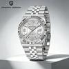 PAGANI DESIGN Automatische Mechanische Uhr Herren Miyota 8215 Uhrwerk 40,5mm Edelstahlarmband Saphir Wasserdicht reloj homb