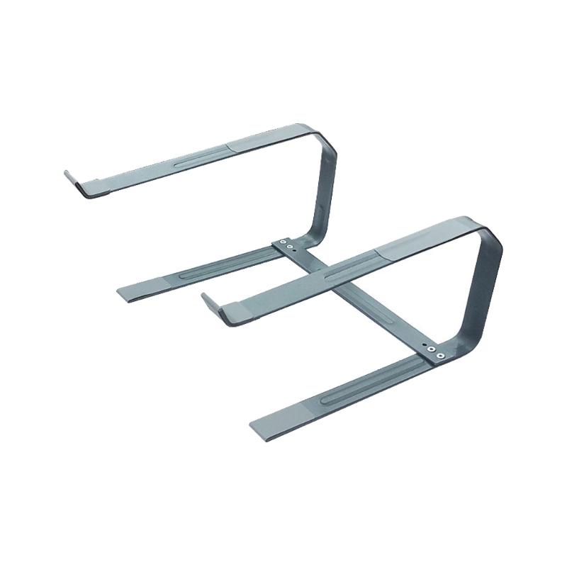 Laptop Desk Stand Adjustable Laptop Stand Metal Laptop Holder Stand Ergonomic Computer Holder Laptop Risers Computer серебряный
