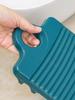 3pcsRandom Color Anti-Slip Washboard, Household Mini Hand-Held Scrub Board, Thickened Laundry Scrubber'