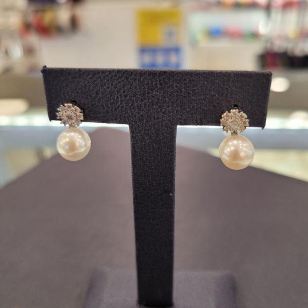 ARTRIA Flower Freshwater Pearl Drop Earrings MATERJJ0001JJF