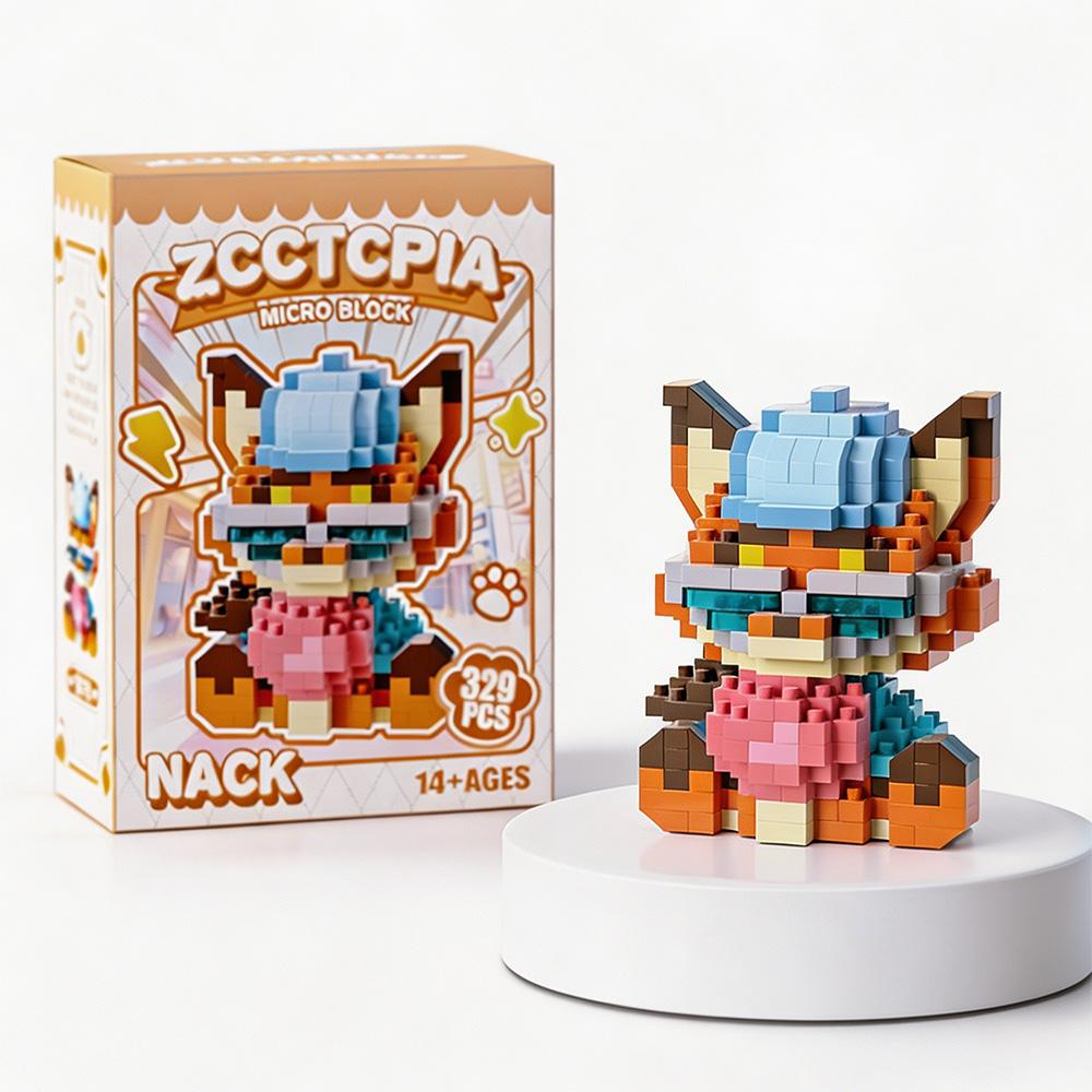 Zootopia 2 Building Blocks Judy Hopps Gary the Snake Nick Wilde Anime Cartoon Character Model Toys Birthday Gift