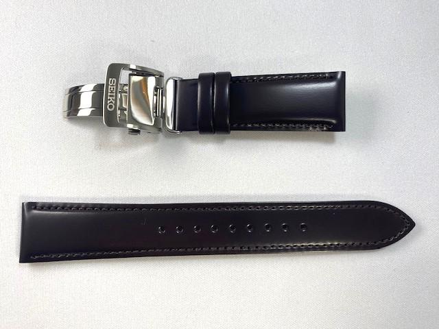 L0LA012J0 SEIKO Presage 20mm Leather Strap with for and others Buckle, Horsehide, Brown, SARW057/ 6R27-00R0
