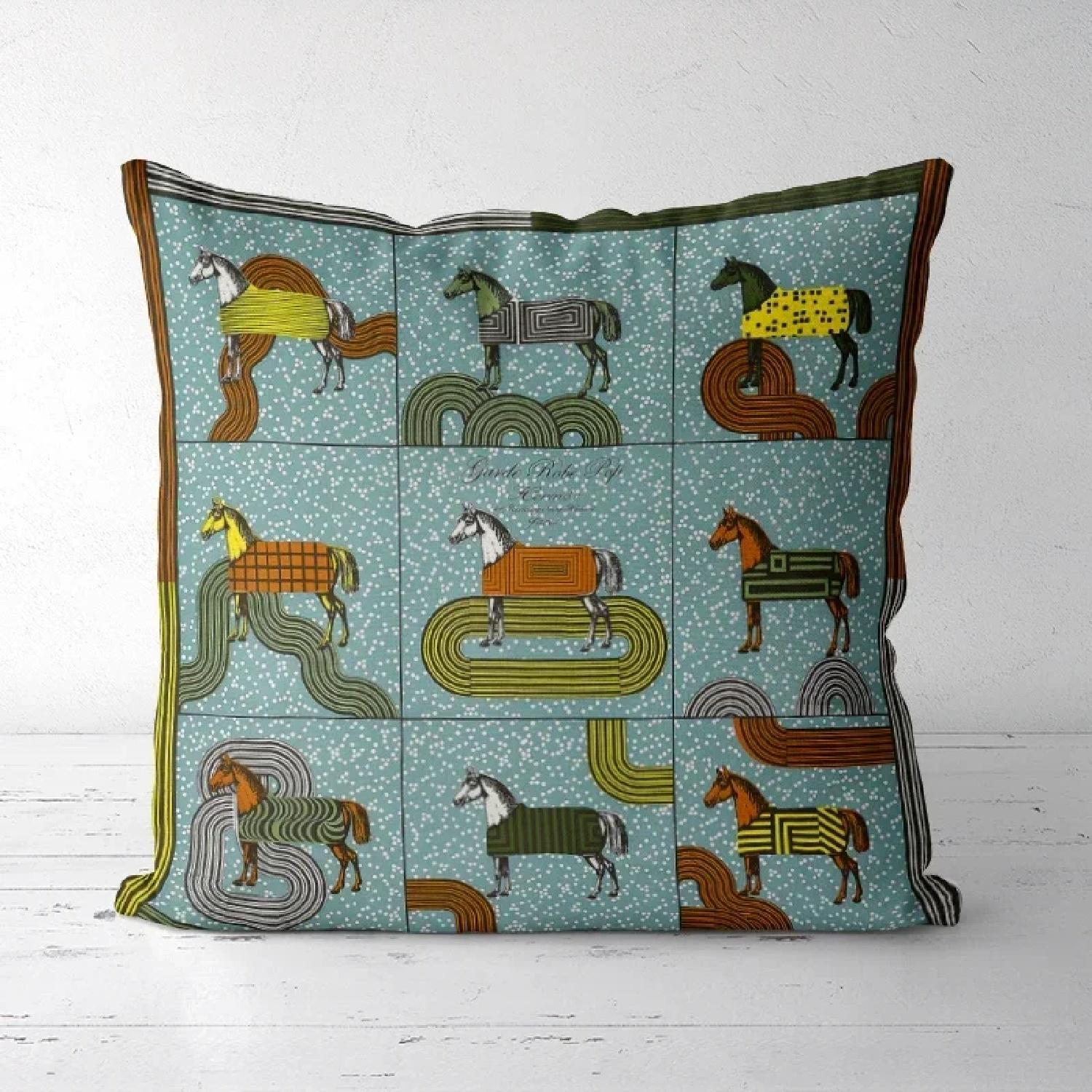 

A Drop Shipping Printed Cushion Decorative Pillowcases High-end Royal High Quality Thick Europe Rich Italy Design -,(4) 66x66cm