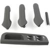 Car Inner Door Handles Door Armrests Left and Right Compatible for VW Golf MK4 1999-2004 for Passat B5 MK4 (1998-2004) for Jetta/Bora MK4(1999-2004),