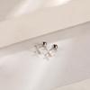  Sterling Gathering Jewelry Color Neo Gothic Classic Cross Stud Earrings Women Trendy Style Stylish Graceful Beach CelebrationClassic Stud
