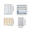 Display Stand Epoxy Molds Earring Storage Holder Resin Casting Mould for Jewelry