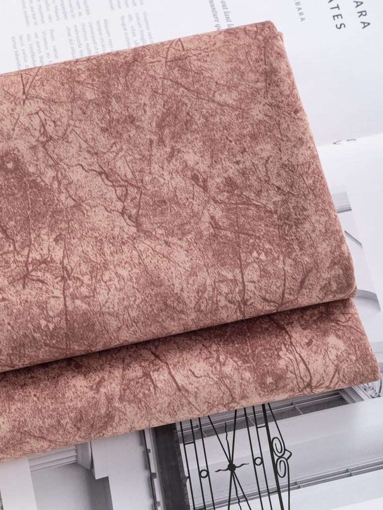 Thickened Velvet Swan Cloth Fabric Leather Simulation Printed Soft Cover Hard Cover Sofa Fabric Home Decorative Material