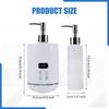 Massage Oil Warmer Home Adjustable Temperature SPA with Bottle Dispenser White