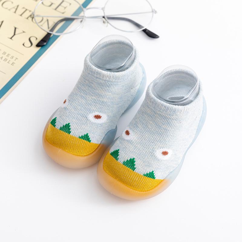 Baby Walking Soft Soled Shoes Children's Socks Shoes Comfortable and Breathable Cartoon Patterns