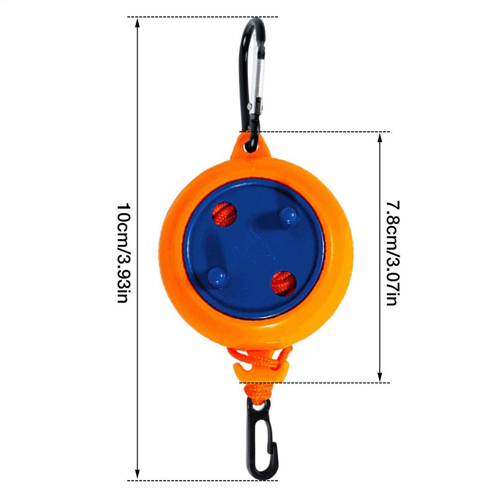 10M Retractable Clothesline Set Washing Line Portable Clothesline Travel Hotel Laundry Drying Rope With Clamps