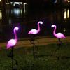 Solar Flamingo Garden Stake Light - Outdoor Landscape Decoration