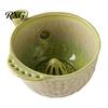 Berry Rinse Basket Ceramic Washing Bowl with Drainage Hole, 360 Degree Self Vegetable Soaking Rinsing Fruit Bowl, Fresh Cleaning Strainer Produce