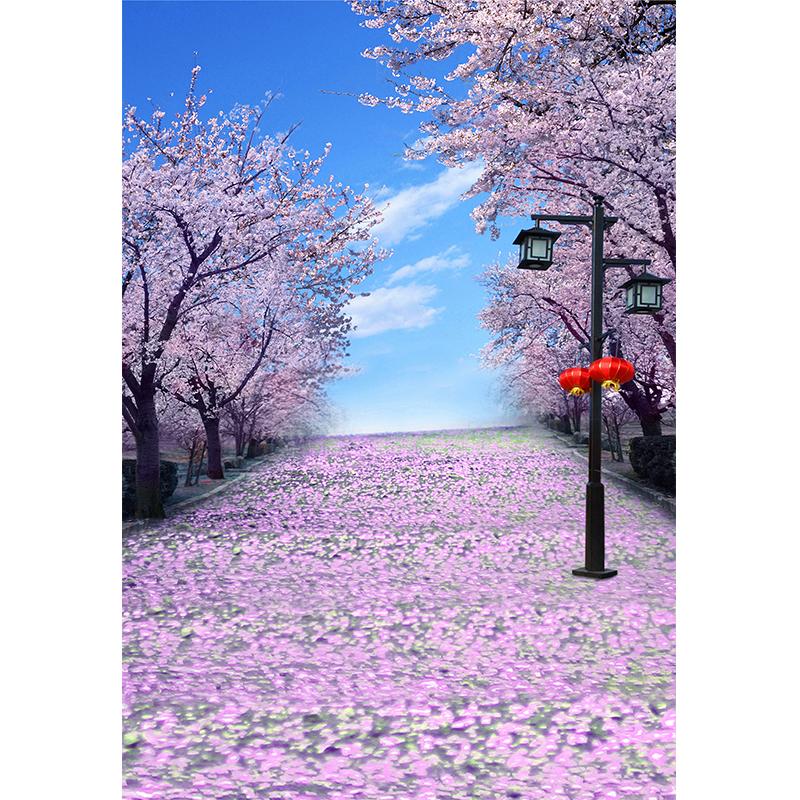 Flowers Scenery Villa Backgrounds for Photographs Wedding Theme Backdrop Maternity Shooting Props Photobooth