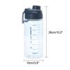 1.5L Clear Drink Bottle Leakproof Travel Kettle New Sports Water Bottle
