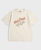 Beulonseun Bomb Girl Loopwheeled Graphic Tee Apricot