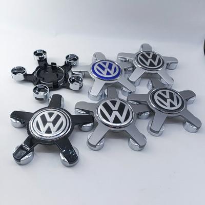 Pro VOLKSWAGEN 4ks Pro Volkswagen Golf Polo 135mm 4F0601165N 5 kolíků Krytky středů kol automobilu Poklička disku Znak loga na středové krytce
