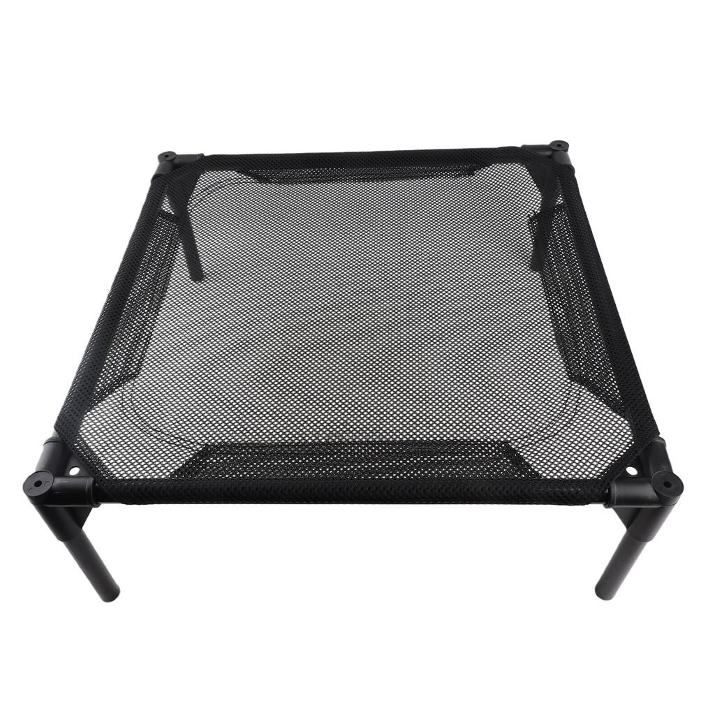 Elevated Dog Bed All Seasons Metal Frame Breathable Mesh Outdoor Raised Dog Bed for Indoor Outdoor