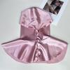 Silk Night Silk Thermal Hair Hat Hood fällt erst in der Nacht ab, verhindert, dass die Klimaanlage ein schönes, feuchtigkeitsspendendes Haar hinterlässt [RUNQIU] Kappe, Kappe, Band,