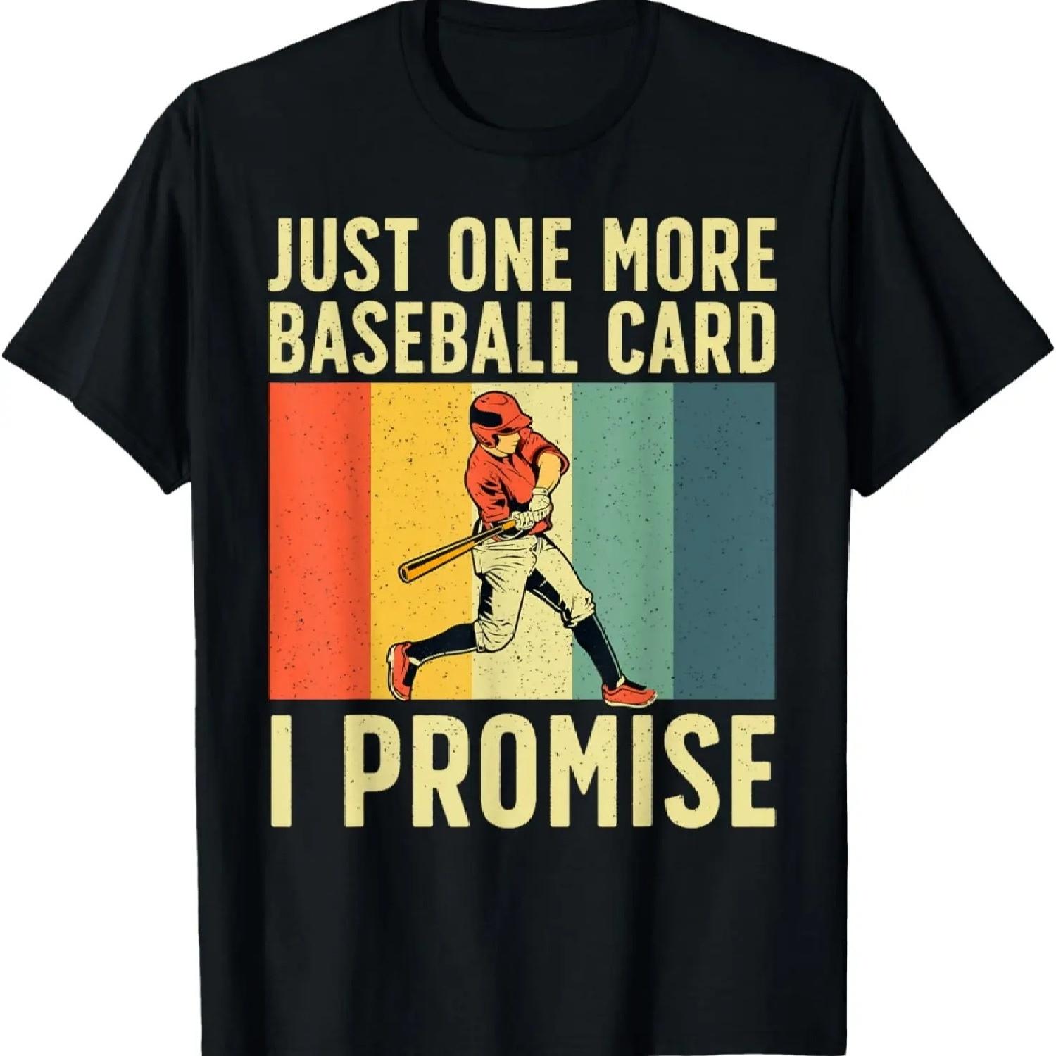 Baseball Card Collector For Men Women Boys Card Collecting T-Shirt S