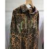 Women's Plus Size Fall/Winter Design Shirt Loose-Fit Mid-Length Jacket