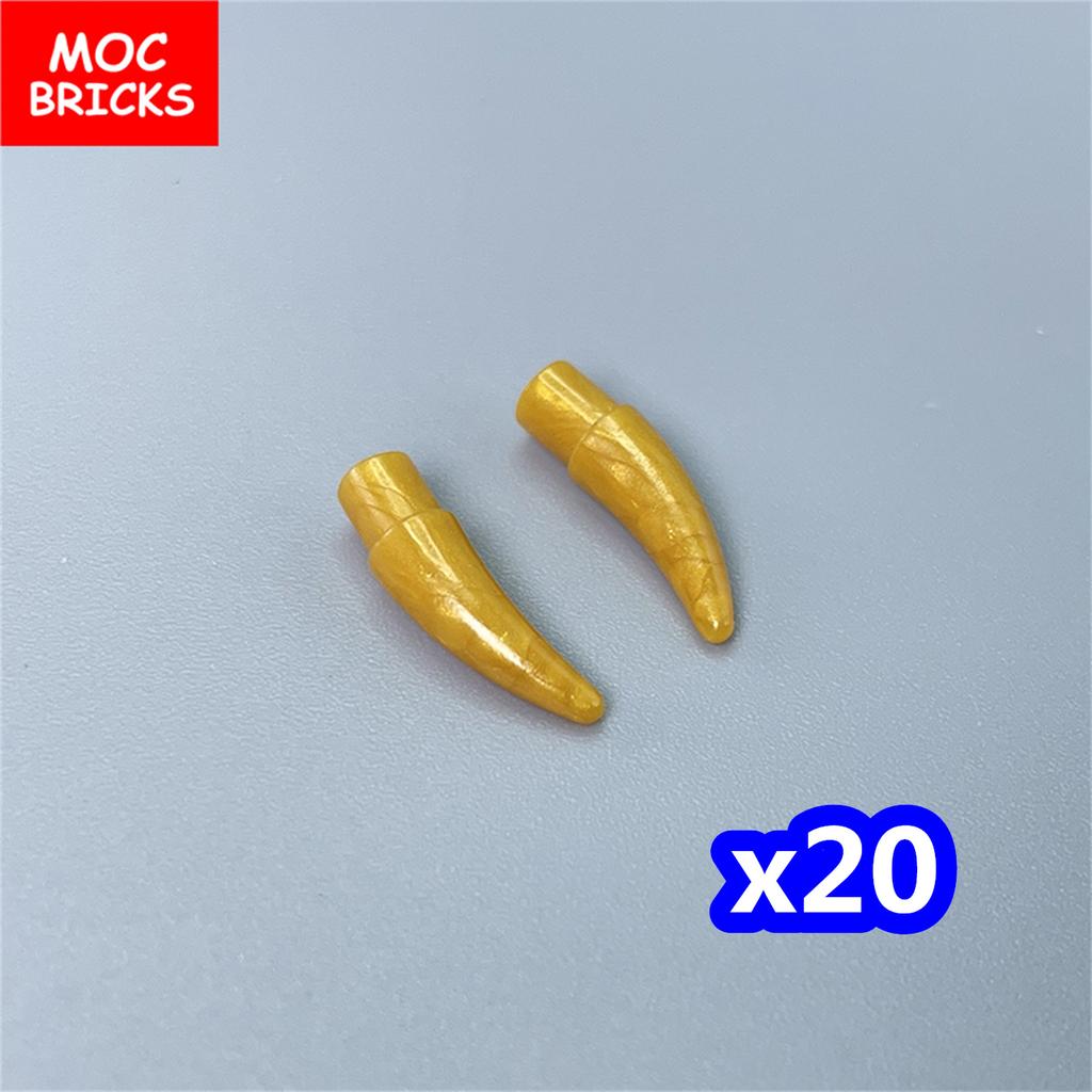 MOC Tijolos Batalha Arma 10187 Garra Milho Animal Planta Parte Blocos de Construção Acessórios Educativos Brinquedos Montados Para Crianças
