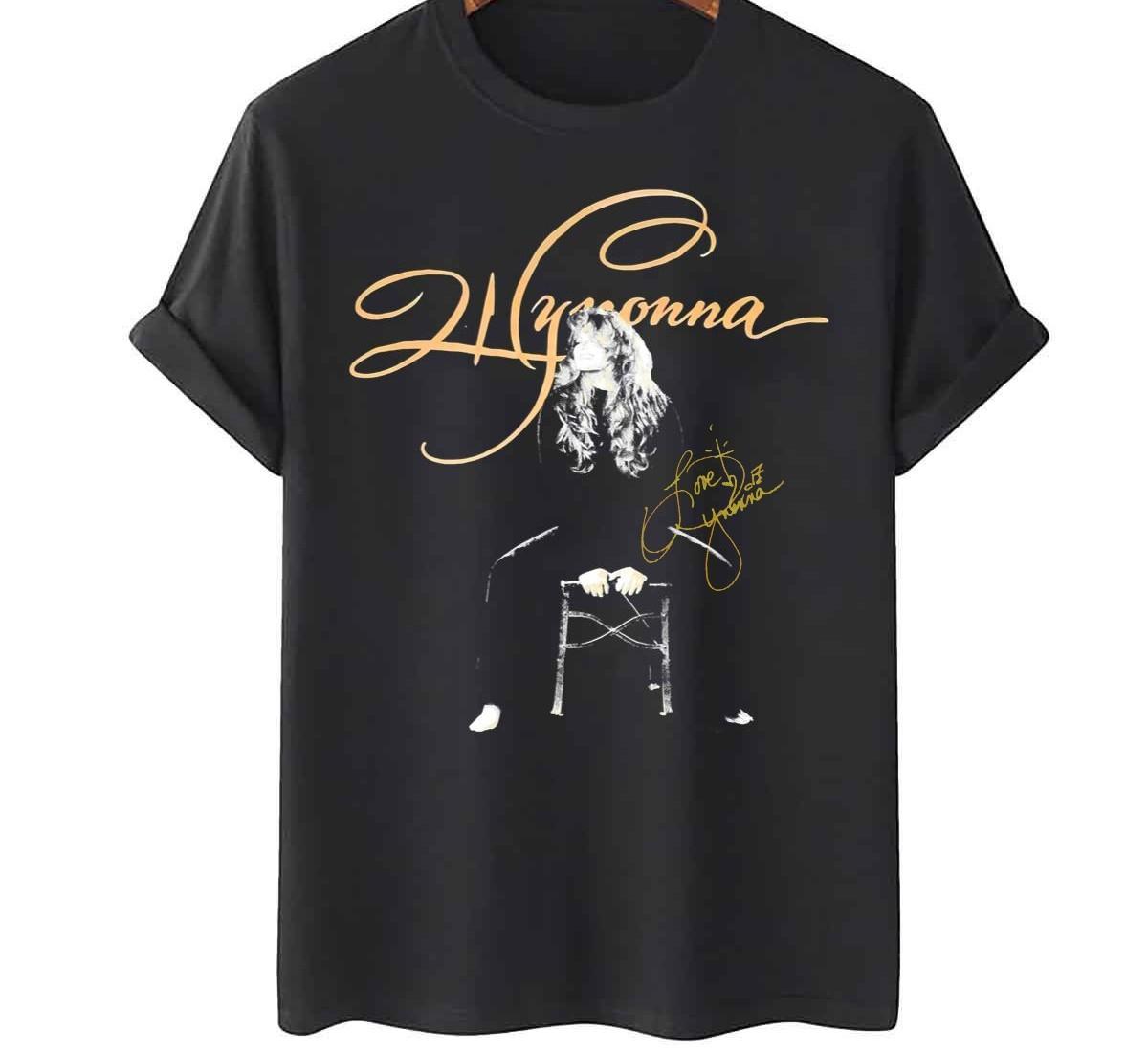Wynonna Judd To Be Loved By You Cotton All Size Unisex Black Tee Shirt CM409 M