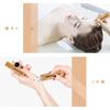 3ml/5ml/10ml/15ml Pack of 10 Mini Glass Roller Bottles with Ball Rollerball Glass Bottles with Bamboo Case Empty Bottles