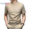 Men's Henley Short Sleeve Shirt Moisture Wicking Lightweight T-Shirts Casual Summer Basic Tee Shirt