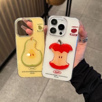 Single Layer Fruit Pear for IPhone 16 Promax for Apple 15p Phone Case New 13p for Apple 16