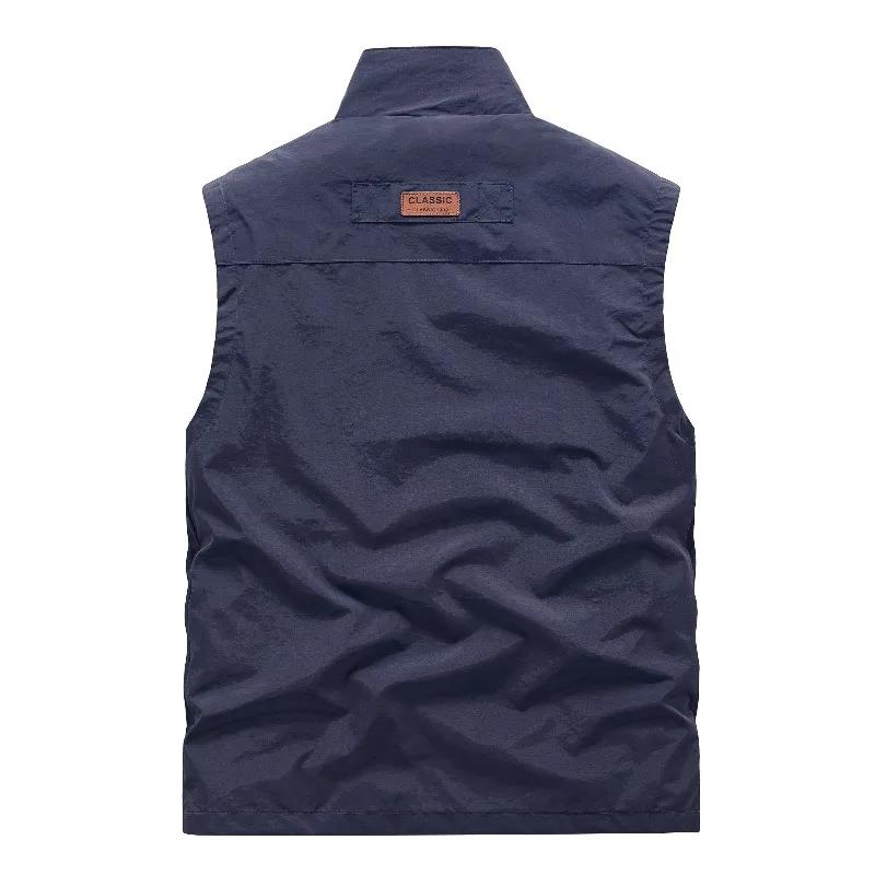 High Quality Sports Leisure Windproof Breathable Tank Top Fashion Versatile Sleeveless Tank Top Men Spring Autumn Outdoor