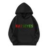 Kids Long Sleeve Pullover Hoodie with Pockets Loose Fit Letter Print Casual Sweatshirt