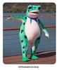 Huluwa Inflatable Frog Cartoon Mascot Costume - Toad Spirit Doll Outfit