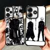 Anime Geto Suguru JUJUSU Soft Phone Case For Xiaomi Redmi Note 14 15 Pro Plus 13 12 11S 11T 5G 10 9S 9 Plating Anti-Fall Fundas