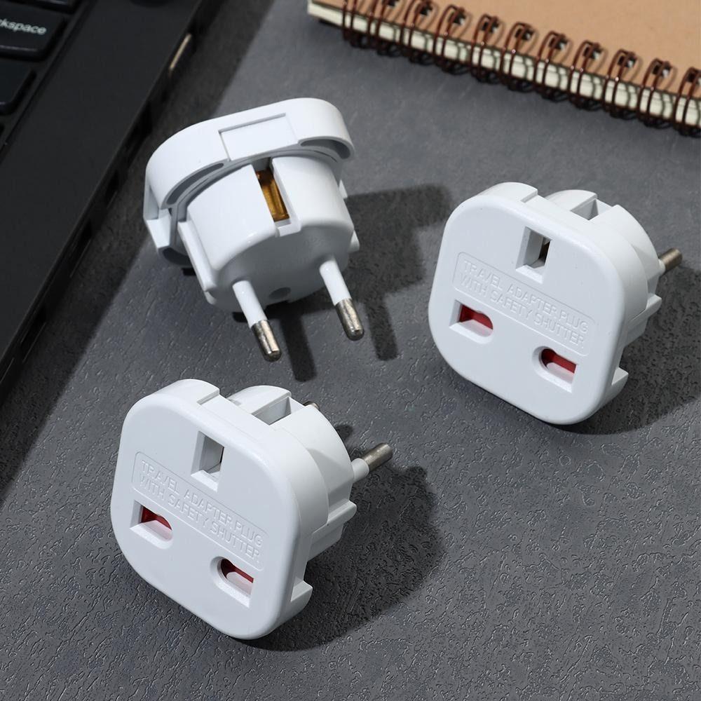 Wall Socket Travel Adapter Power Charger Outlet Connector Durable UK to EU Converter
