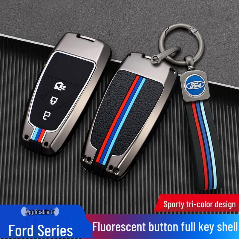 2020 Ford Escape & 2022 Mondeo Edge Two-Button Car Key Case