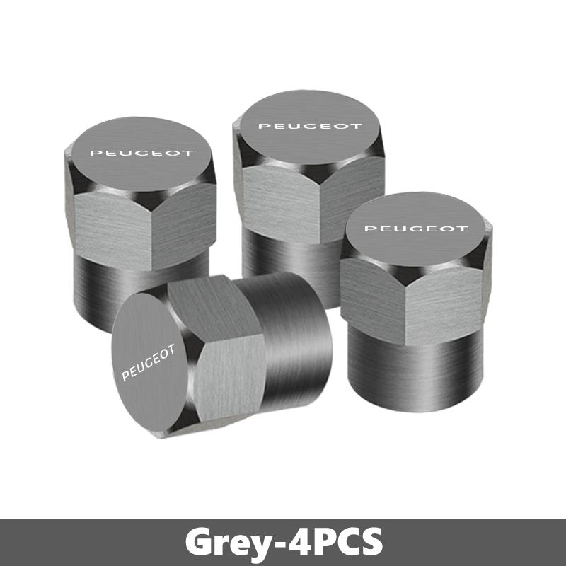 4 szt. Aluminiowe Nakrętki na Zawory Kół Samochodowych Akcesoria Automatyczne Do Peugeot GTLine 308 508 5008 3008 408 206 207 106 406 607 RCZ