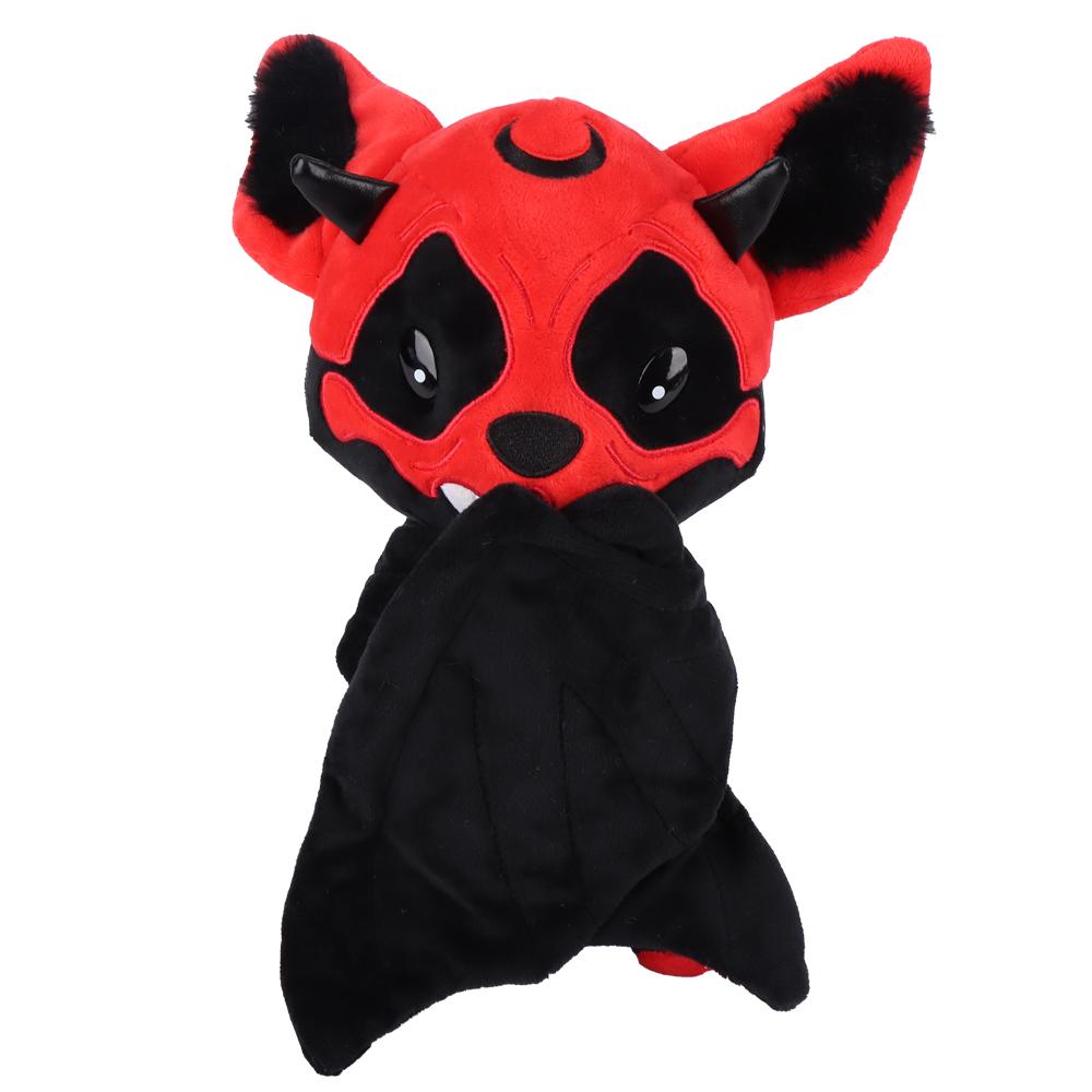 28cm Halloween Scheletro Bicolore Pipistrello Peluche Giocattolo Peluche Scheletro Animale Giocattoli Carino Peluche Bambola Decorazione Casa Halloween Regalo Festività